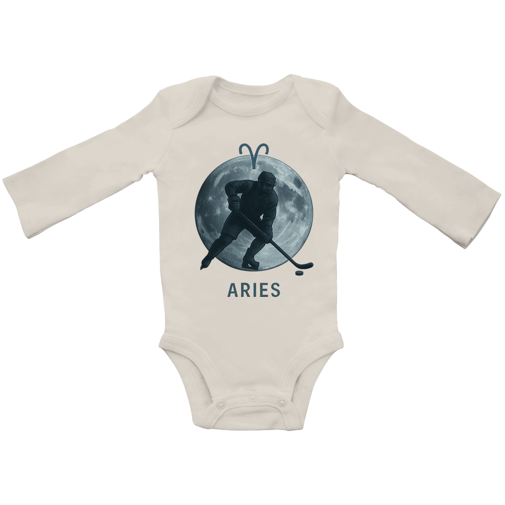 Babybody Langarm STERNZEICHEN ARIES / WIDDER