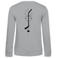 Ladies Sweatshirt HOCKEYSTICK MODERN (back)