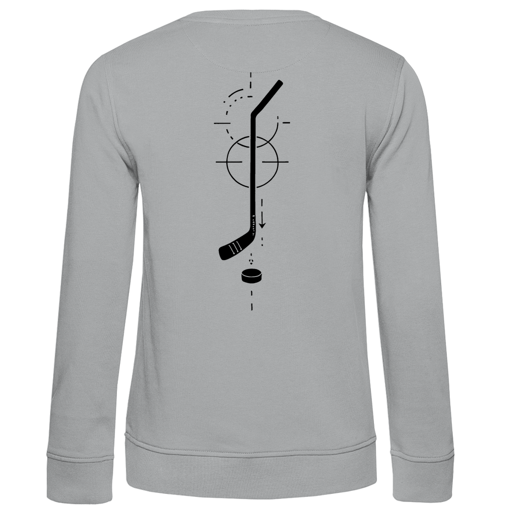 Ladies Sweatshirt HOCKEYSTICK MODERN (back)