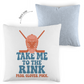 Kopfkissen zweifarbig TAKE ME TO THE RINK GOALIE