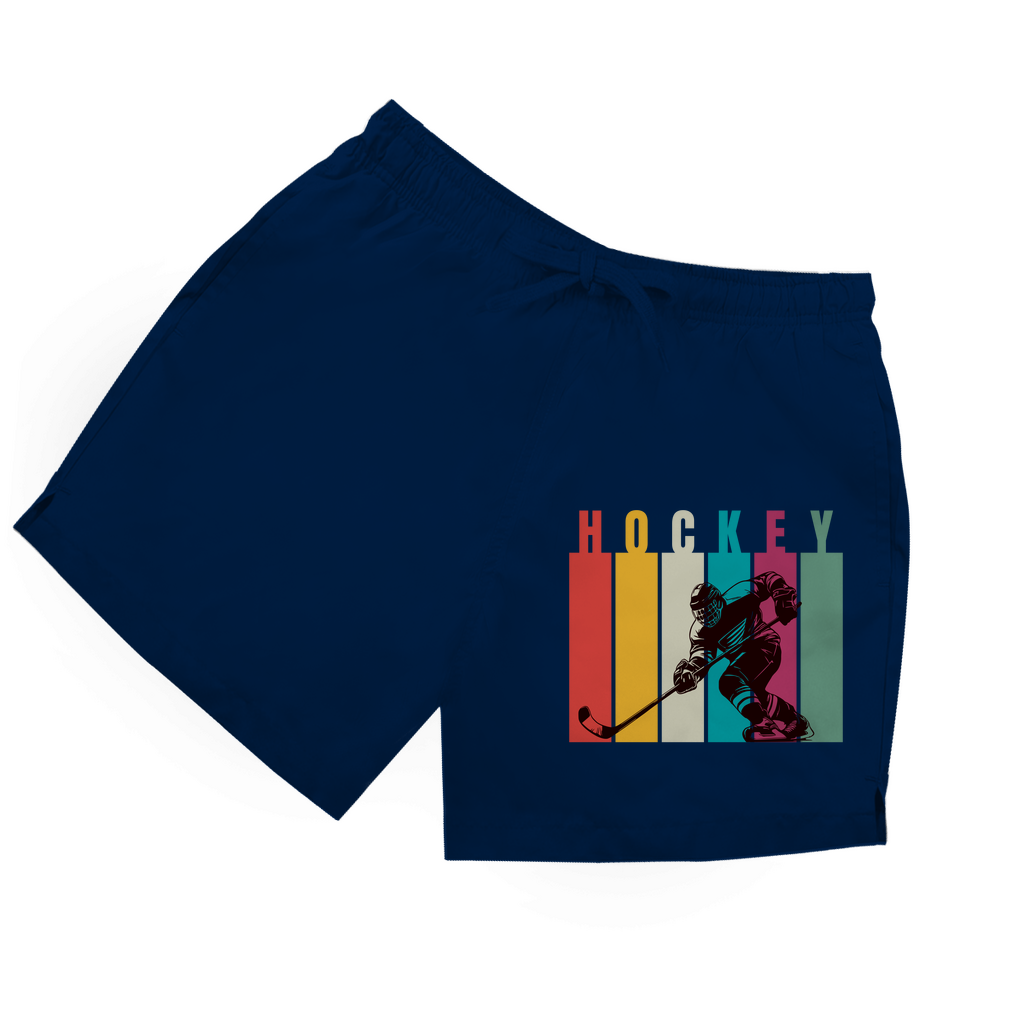 Badehose COLOURFUL HOCKEYPLAYER