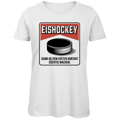 Ladies T-Shirt EISHOCKEY ZIGARETTENSCHACHTEL