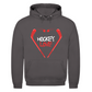 Unisex Hoodie HOCKEYLOVE STICKHEART