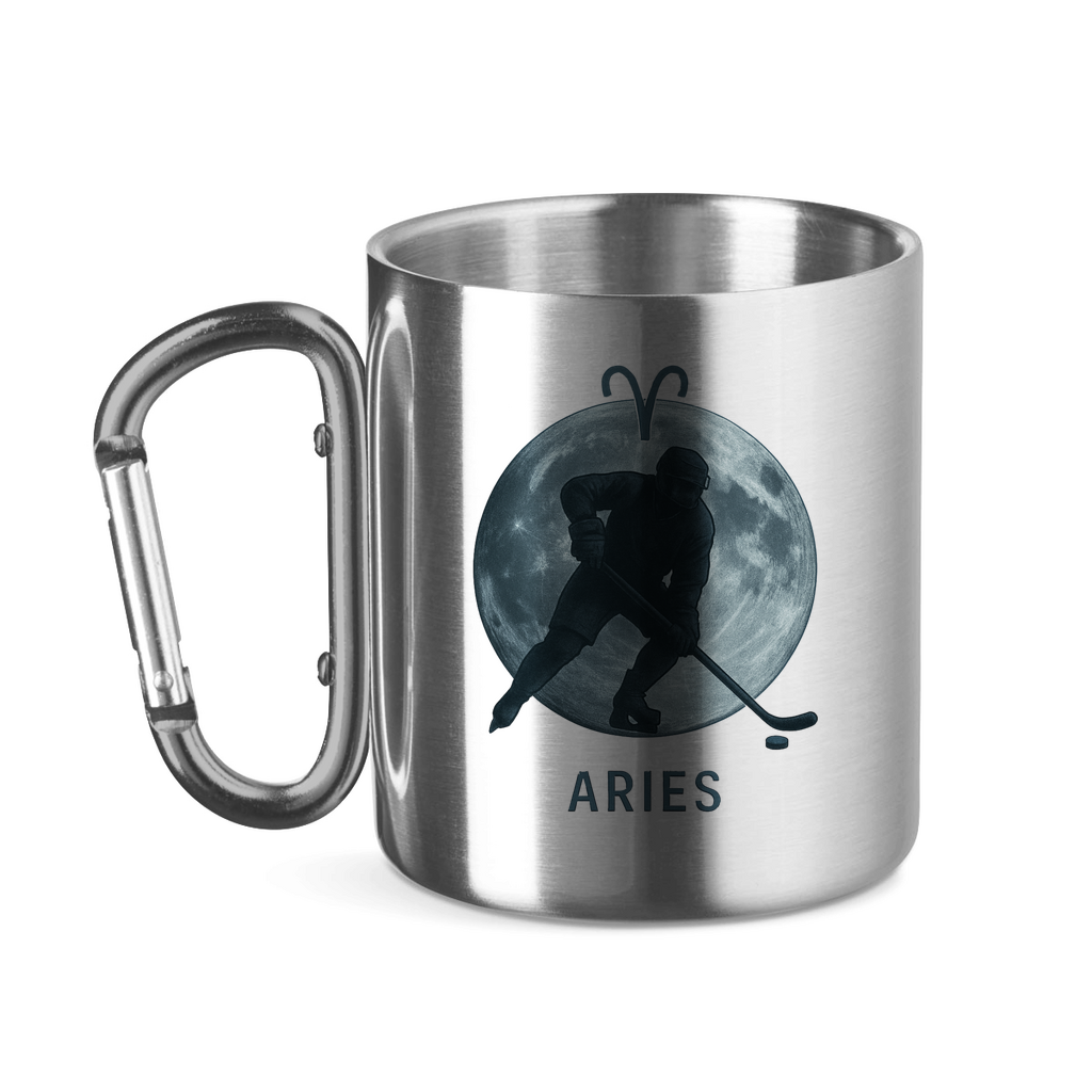 Edelstahltasse STERNZEICHEN ARIES / WIDDER