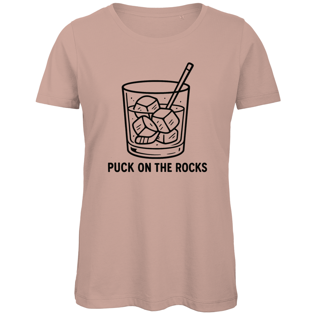 Ladies T-Shirt PUCK ON THE ROCKS