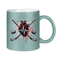 Glitzertasse HOCKEY HEARTBEAT