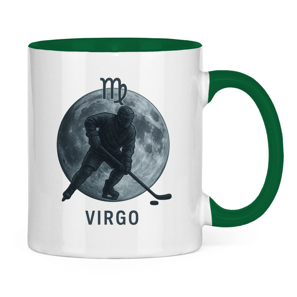 Tasse zweifarbig STERNZEICHEN VIRGO / JUNGFRAU