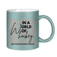 Glitzertasse WORLD OF HOCKEY - MOM