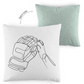 Kopfkissen zweifarbig HOCKEYBUNNY