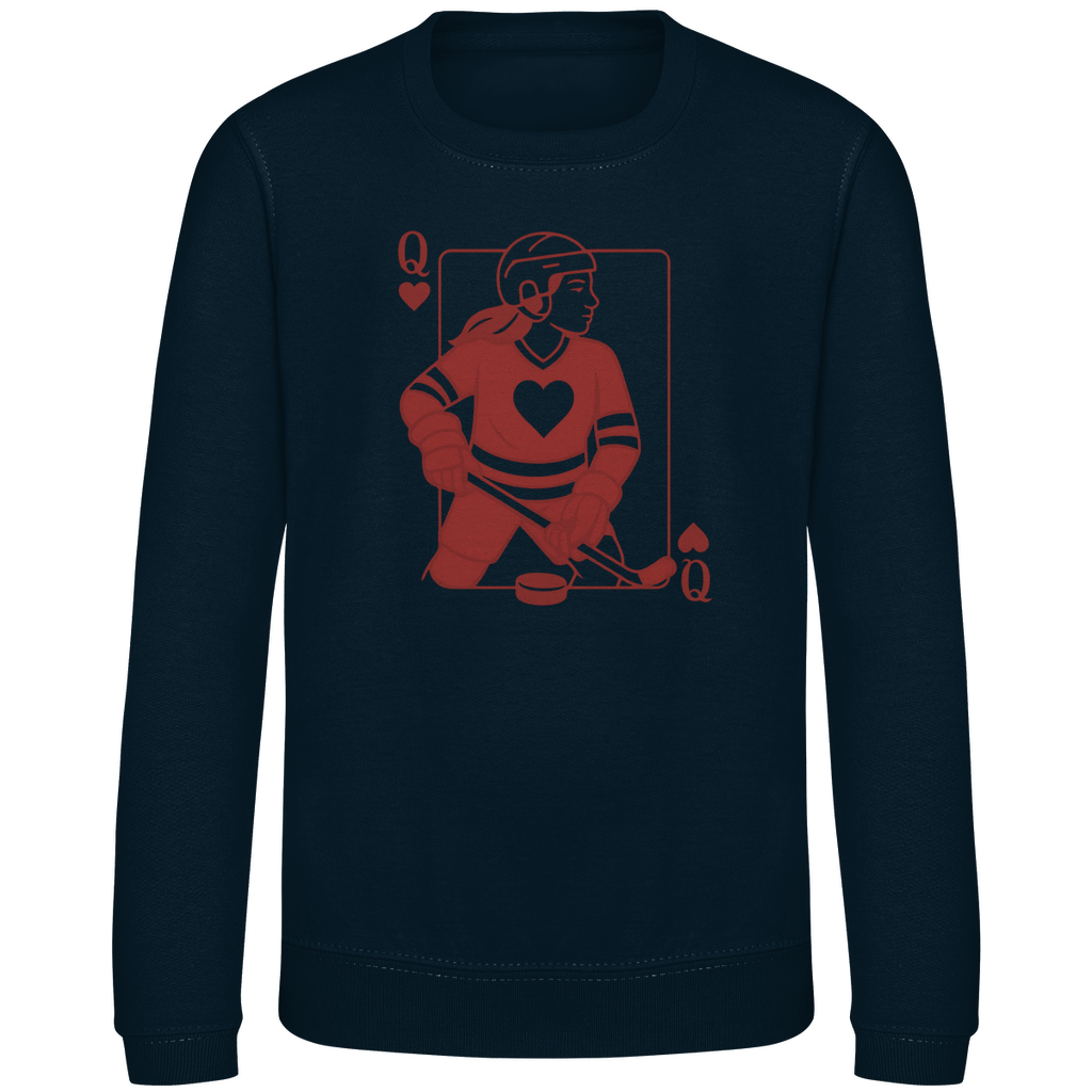 Kids Sweatshirt HOCKEY HERZKÖNIGIN