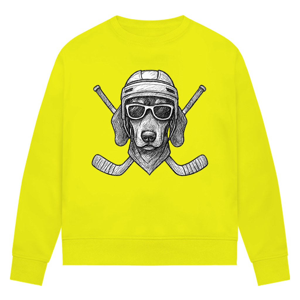 Ladies Sweatshirt COOL HOCKEYDOG