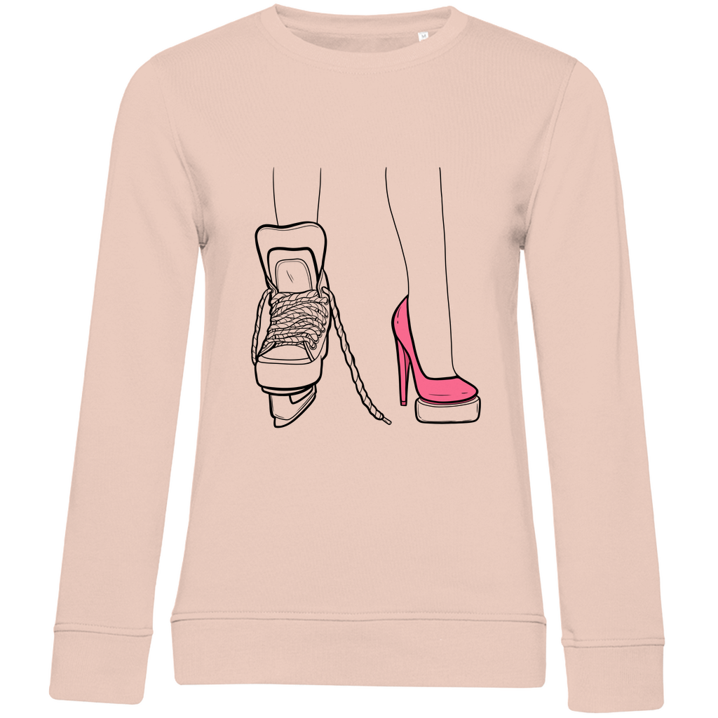 Ladies Sweatshirt  SKATES & HEELS