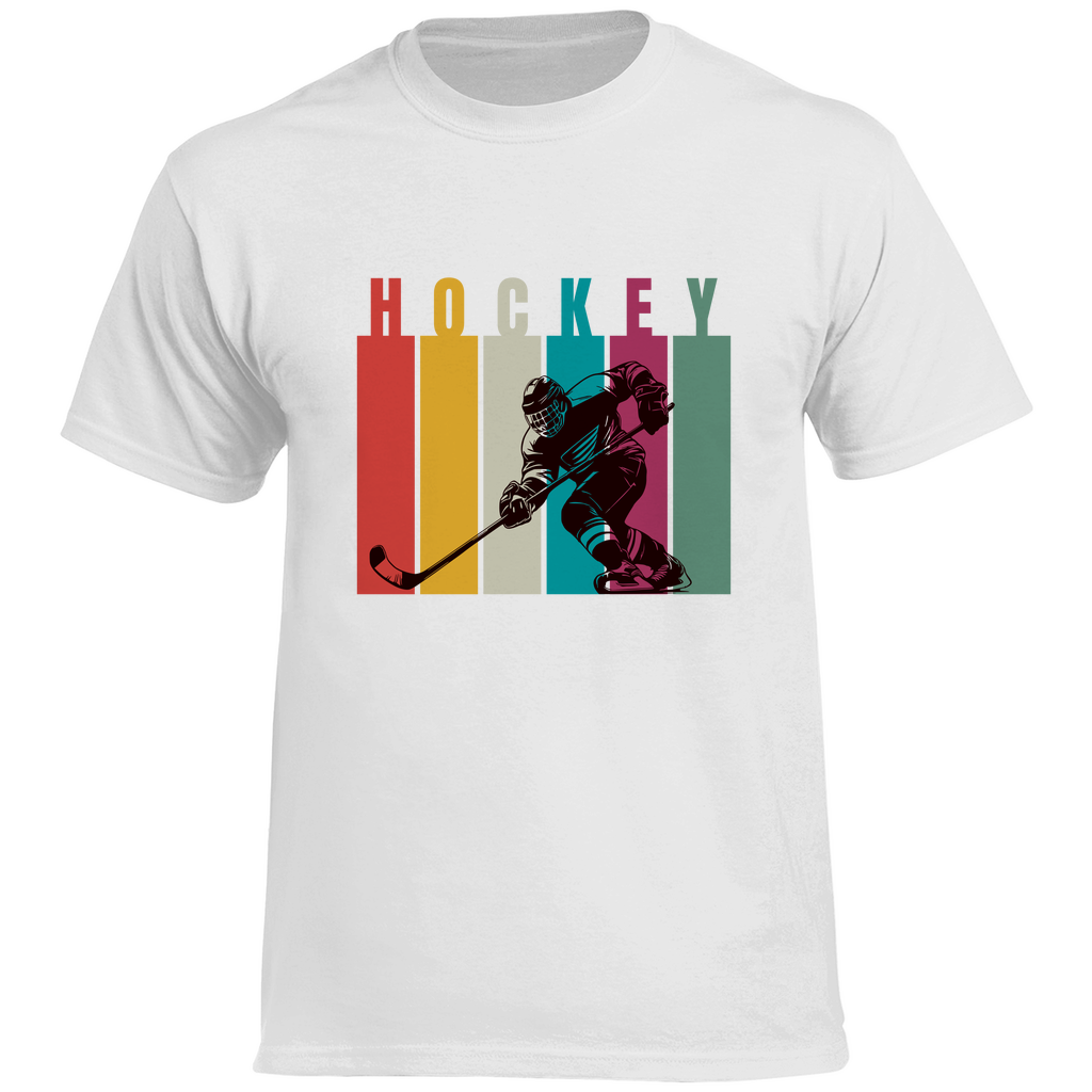 T-Shirt COLOURFUL HOCKEYPLAYER