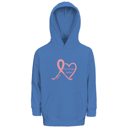 Kids Hoodie PINKTOBER STRONGER TOGETHER