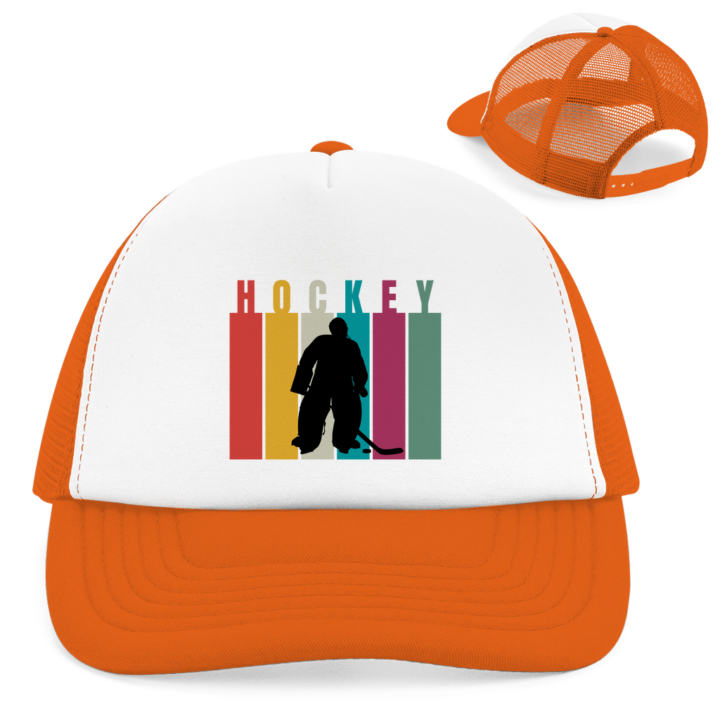 Retro Cap COLOURFUL HOCKEY GOALIE