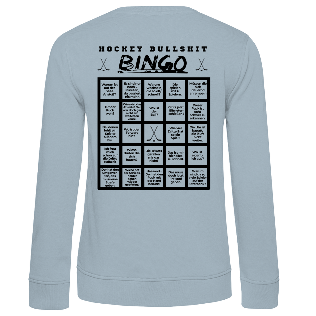 Ladies Sweatshirt BULLSHIT BINGO (back)