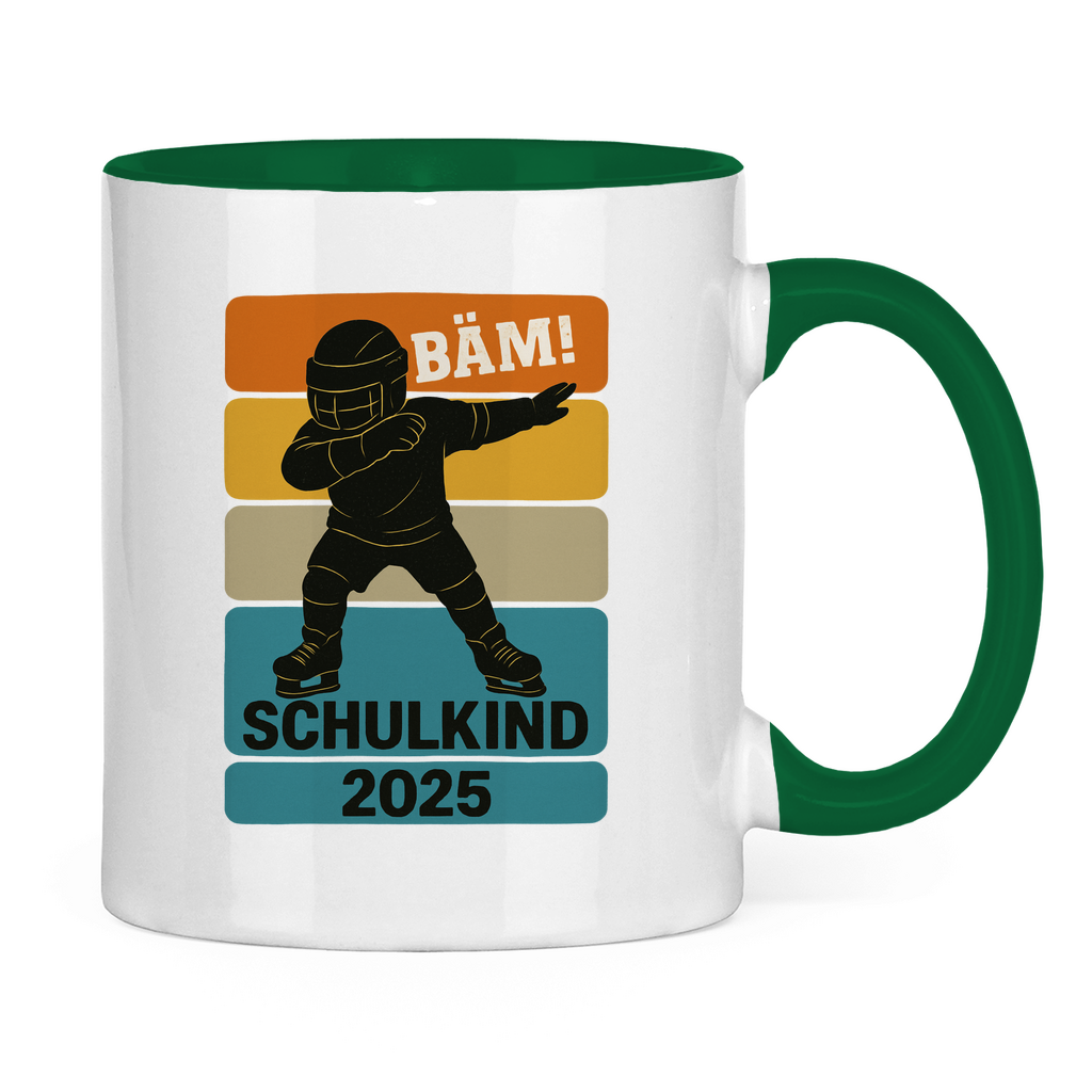 Tasse zweifarbig SCHULKIND 2025