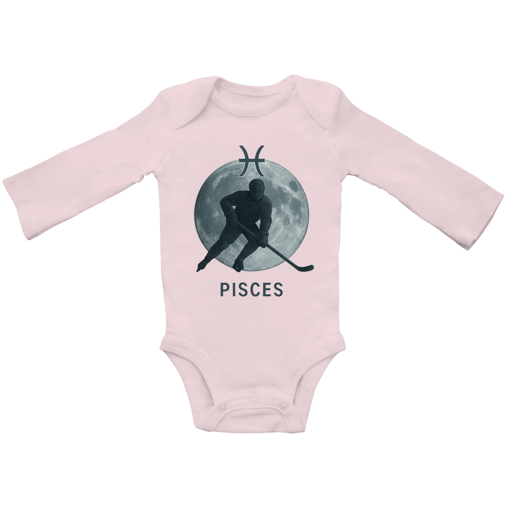 Babybody Langarm STERNZEICHEN PISCES / FISCH