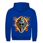 Unisex Hoodie BURNING MASK (back)