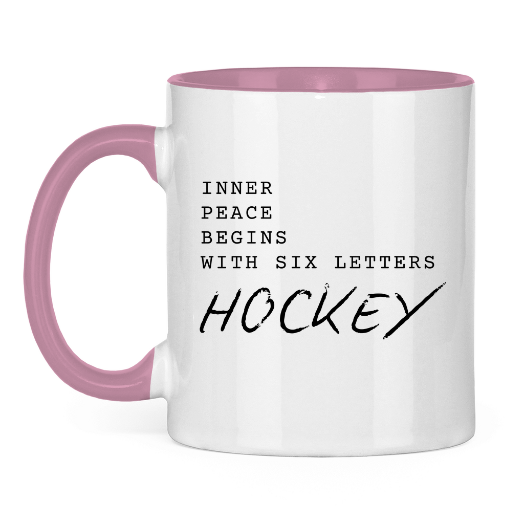Tasse zweifarbig INNER PEACE