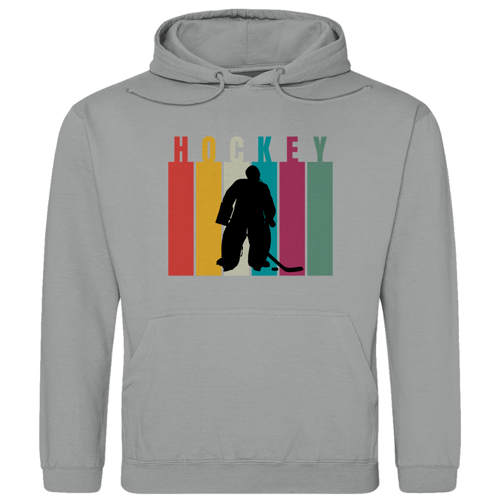 Unisex Hoodie COLOURFUL HOCKEY GOALIE