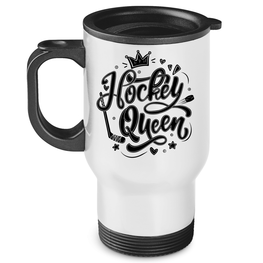 Edelstahl-Thermobecher HOCKEYQUEEN II