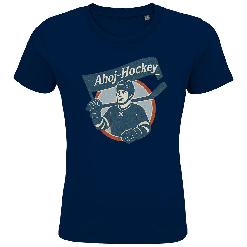Kids T-Shirt AHOJ-HOCKEY VINTAGE