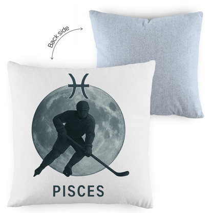 Kopfkissen zweifarbig STERNZEICHEN PISCES / FISCH
