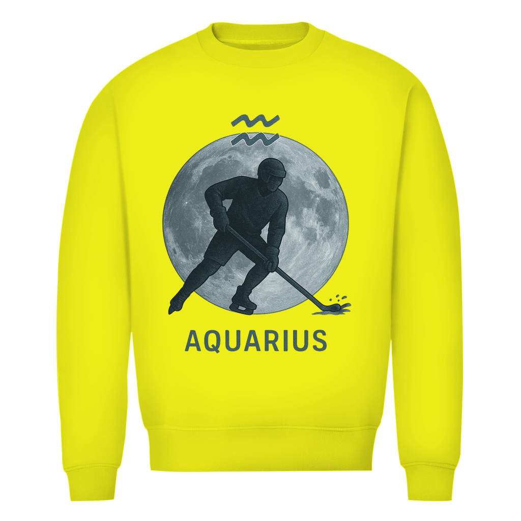 Unisex Sweatshirt STERNZEICHEN AQUARIUS / WASSERMANN