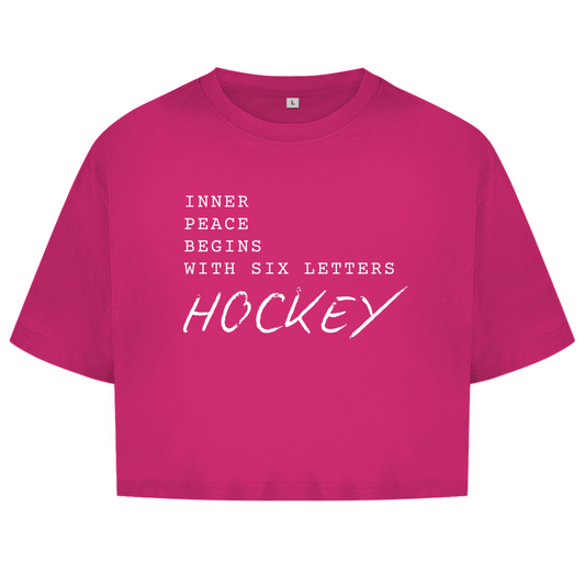 Ladies Crop Top INNER PEACE