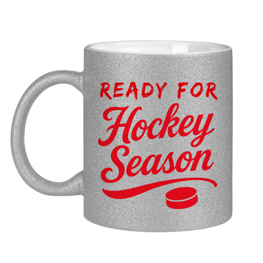 Glitzertasse READY FOR HOCKEY SEASON