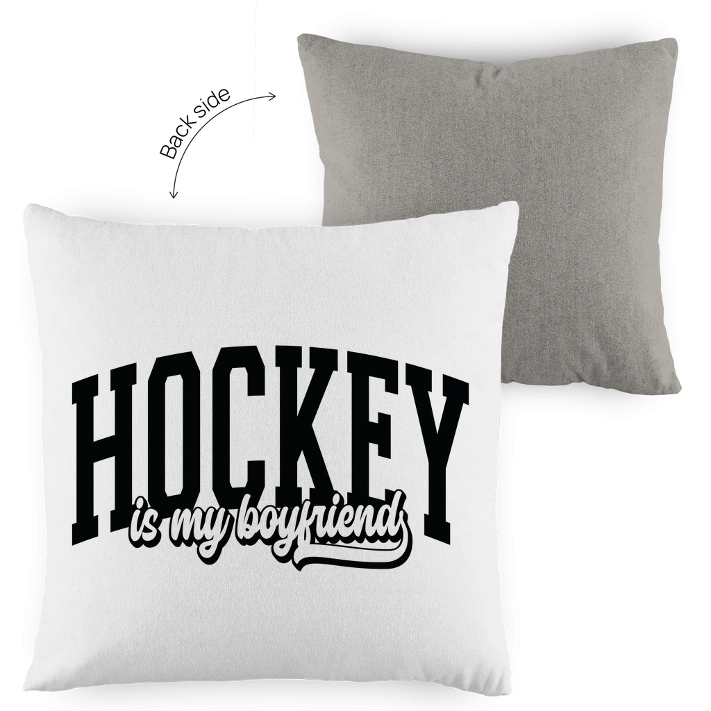 Kopfkissen zweifarbig HOCKEY IS MY BOYFRIEND