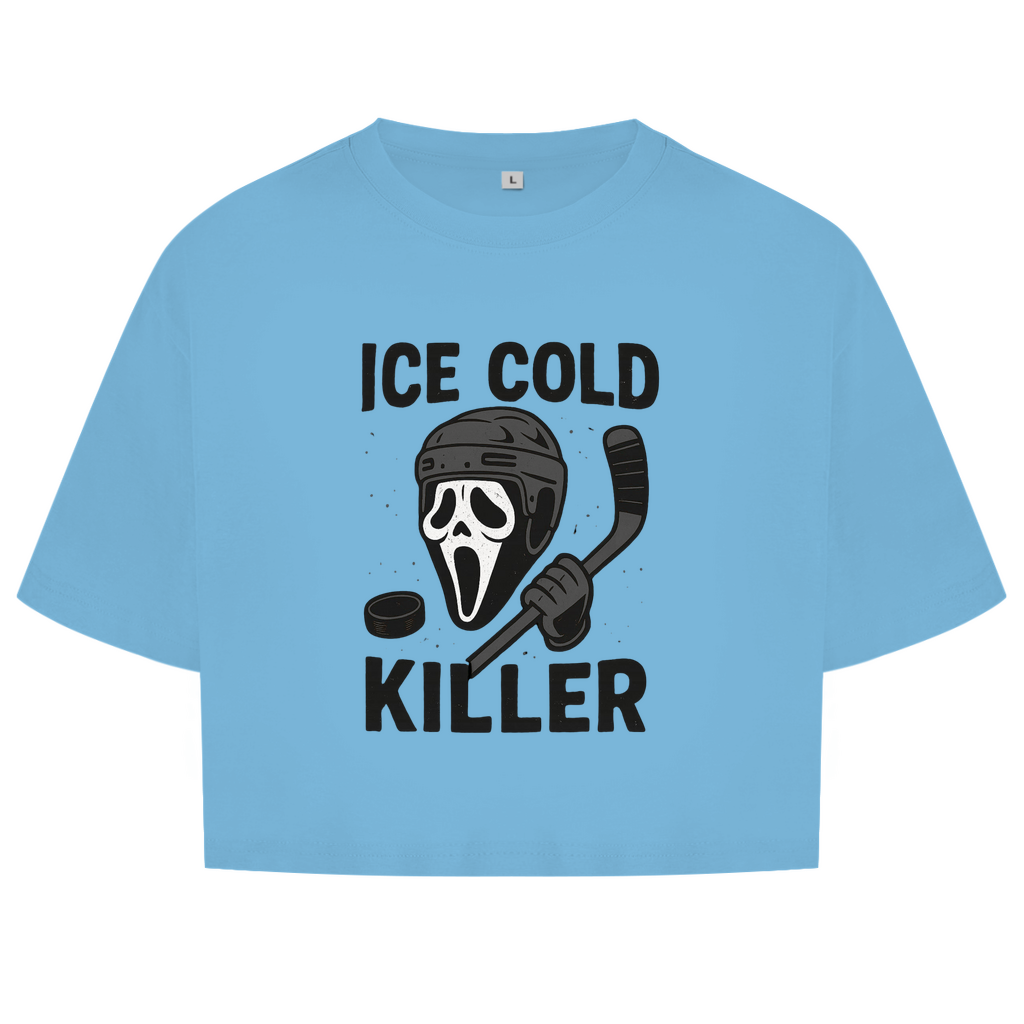 Ladies Crop Top ICE COLD KILLER
