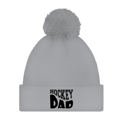 Bommelmütze HOCKEYDAD WAVE