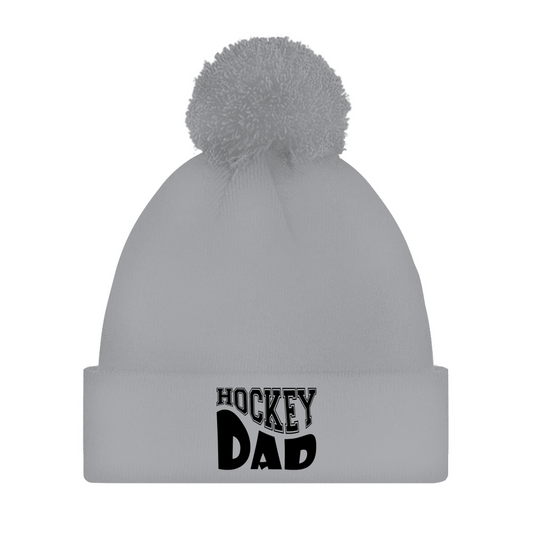Bommelmütze HOCKEYDAD WAVE