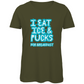 Ladies T-Shirt ICE & PUCKS FOR BREAKFAST