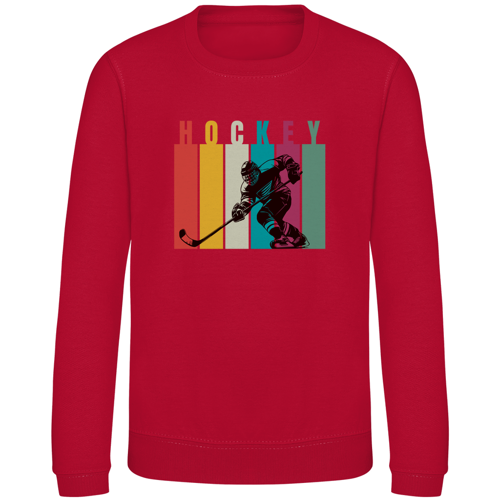 Kids Sweatshirt COLOURFUL HOCKEYPLAYER