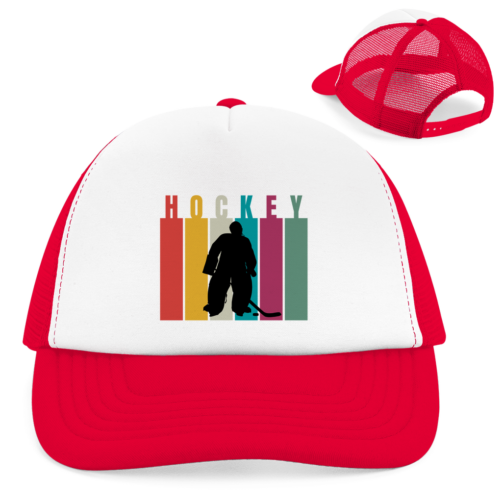 Retro Cap COLOURFUL HOCKEY GOALIE