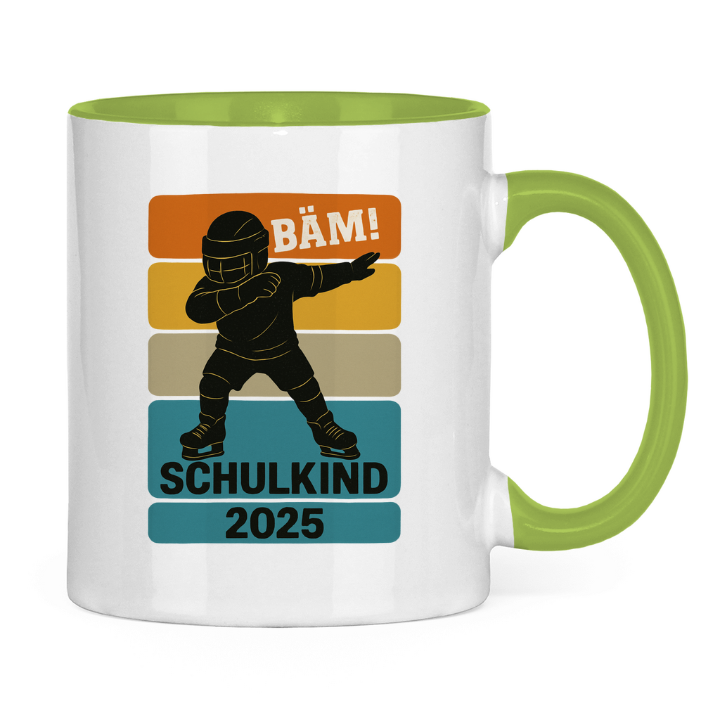 Tasse zweifarbig SCHULKIND 2025