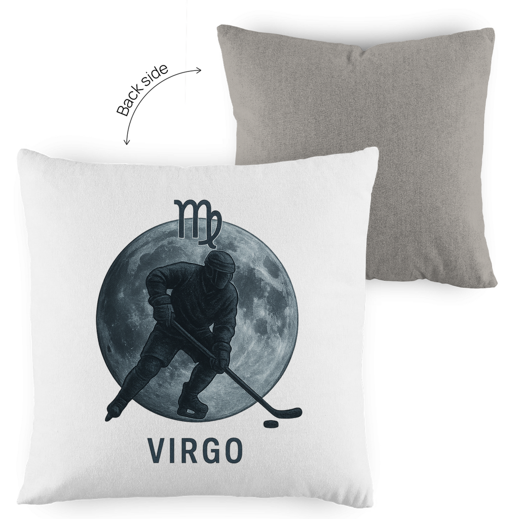 Kopfkissen zweifarbig STERNZEICHEN VIRGO / JUNGFRAU