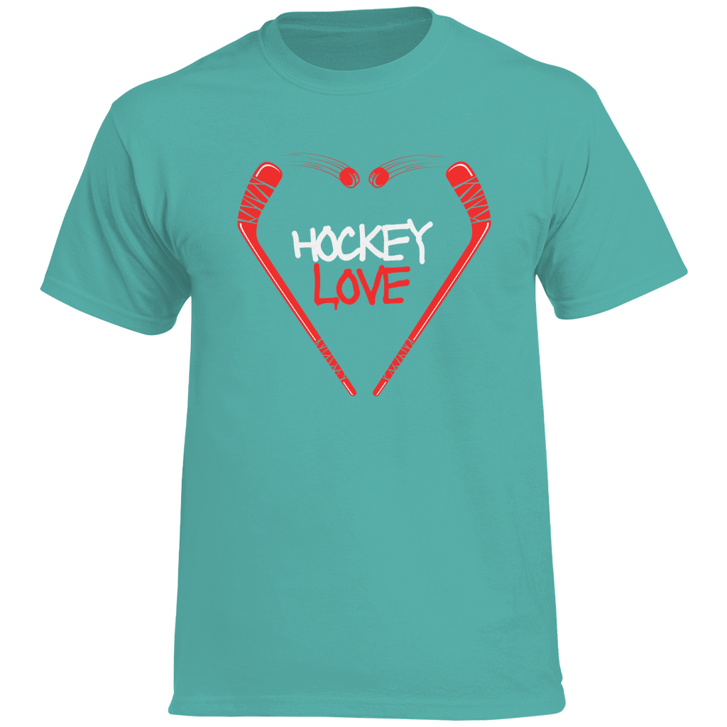 T-Shirt HOCKEYLOVE STICKHEART