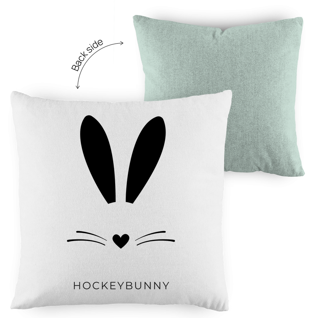 Kopfkissen zweifarbig HOCKEYBUNNY