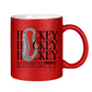 Glitzertasse HOCKEY MODERN