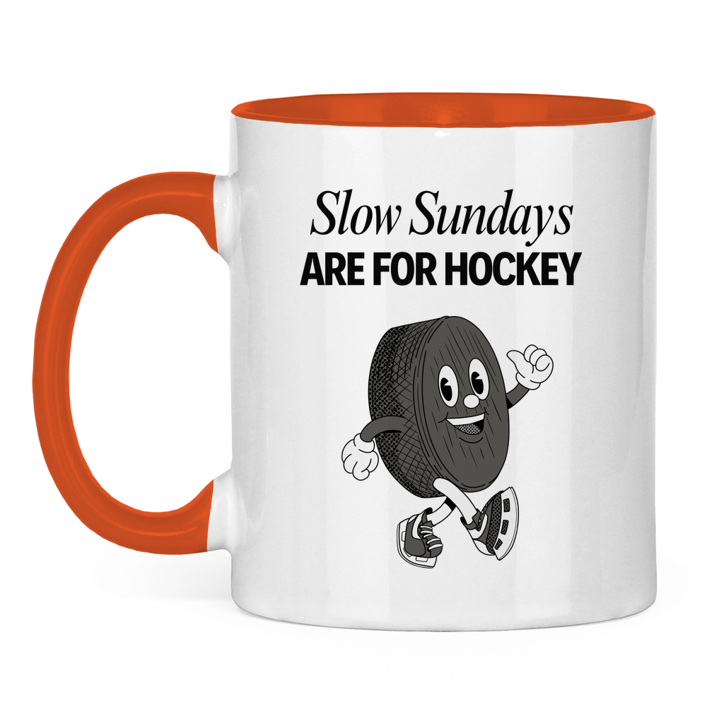 Tasse zweifarbig SLOW SUNDAYS