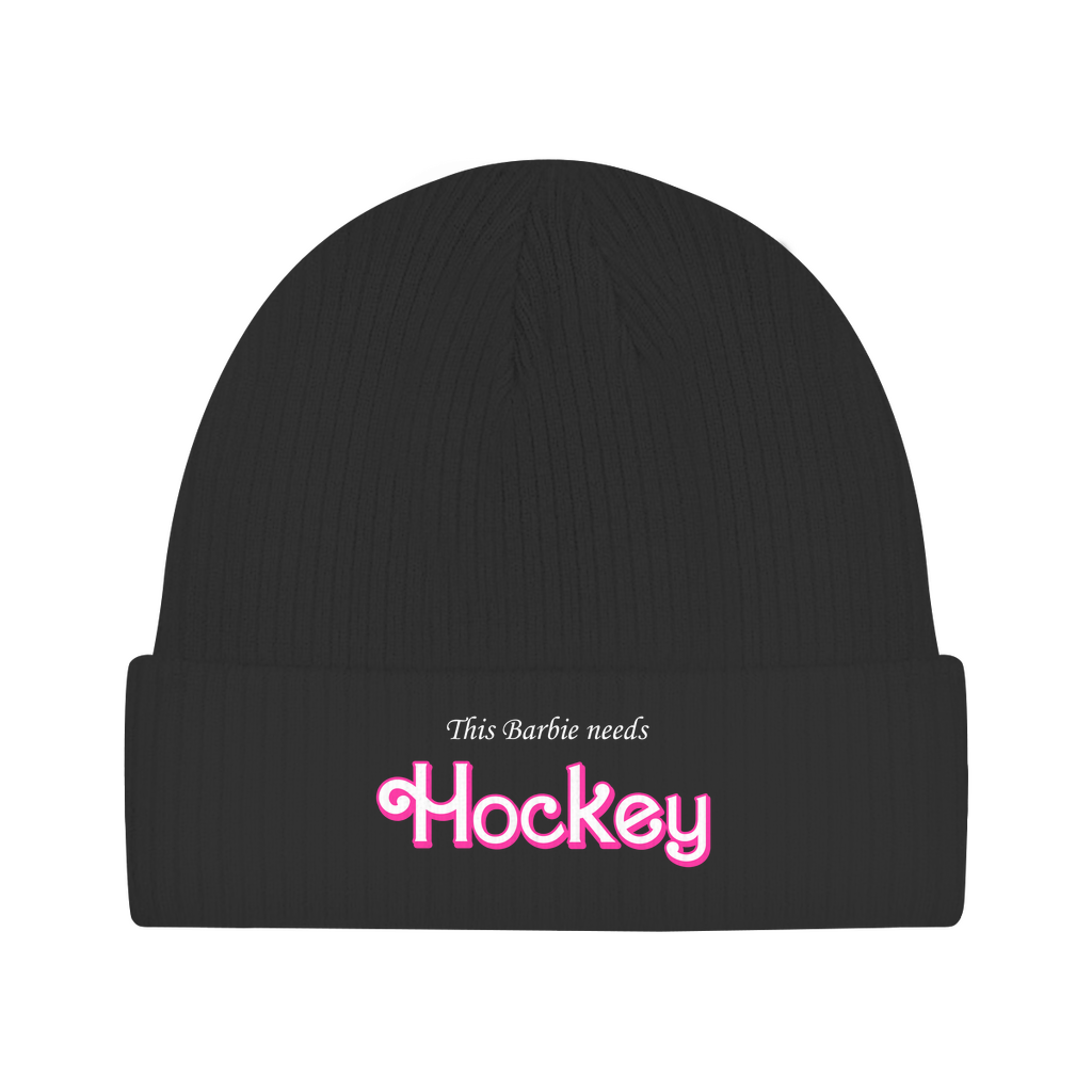 Beanie BARBIE NEEDS HOCKEY