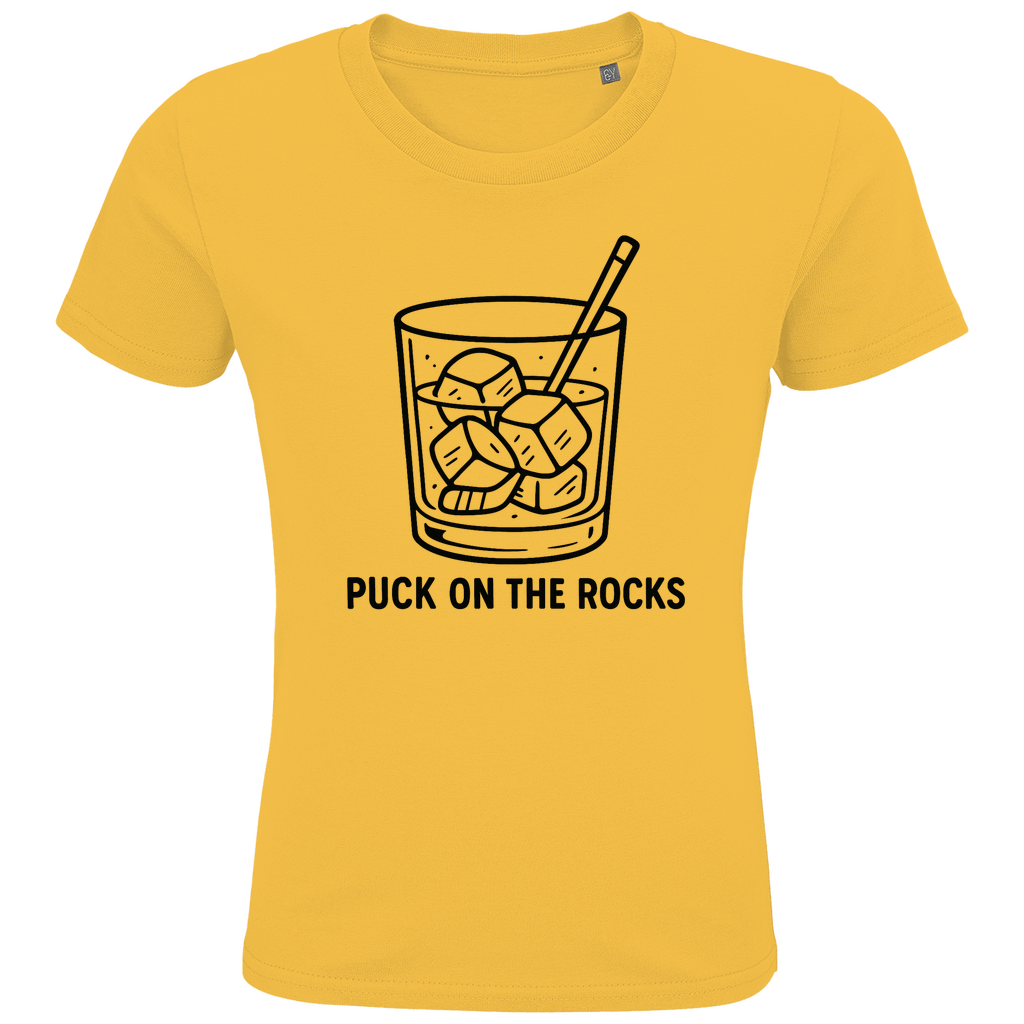 Kids T-Shirt PUCK ON THE ROCKS