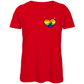 Ladies T-Shirt RAINBOW SKATE HEART