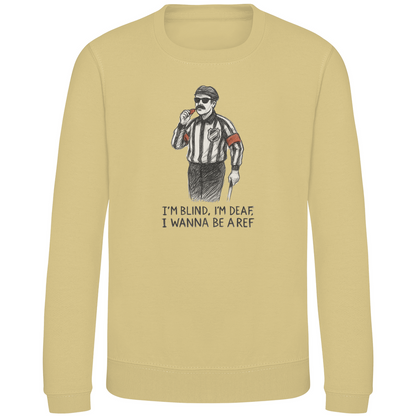 Kids Sweatshirt WANNA BE A REF