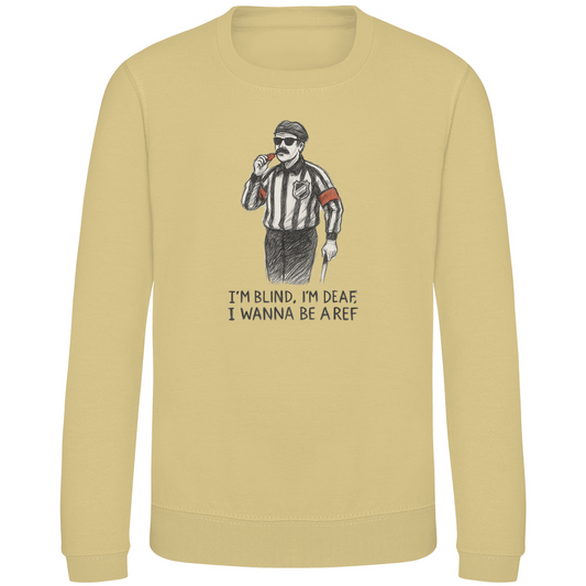 Kids Sweatshirt WANNA BE A REF