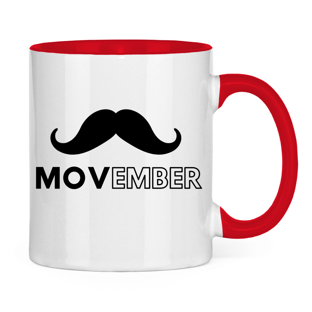 Tasse zweifarbig MOVEMBER